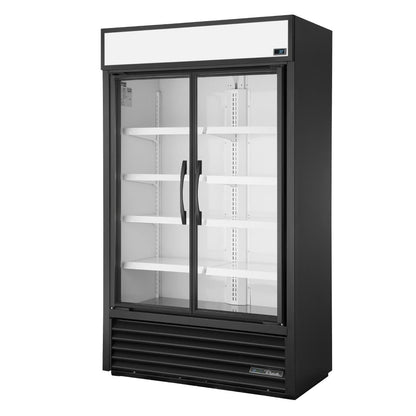 Vitrine réfrigérée positive 2 portes True Slimline noire TVM-48SL-HC-VM01 - TRUE - FB004