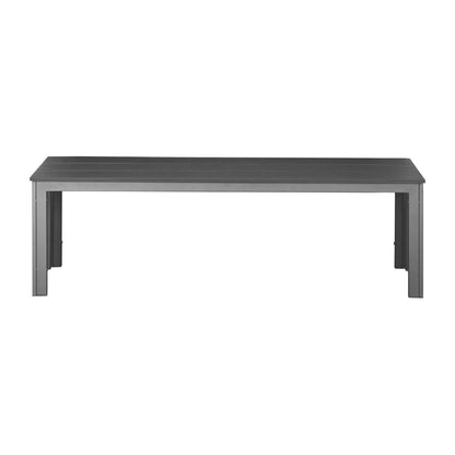 Bancs à lattes Bolero Valletta gris (lot de 2) - Bolero - HZ024