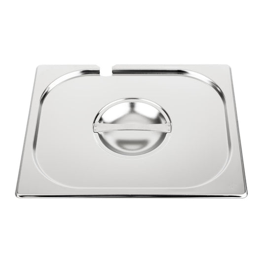 Couvercle inox avec encoche Vogue GN 1/2 - Vogue - CB171