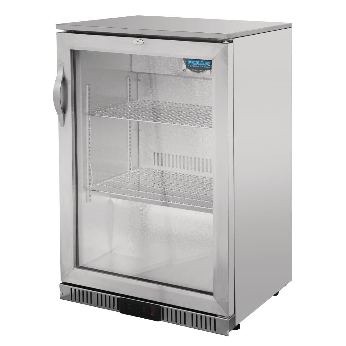 Arrière-bar une porte pivotante Polar Série G inox 138L - Polar - GL007