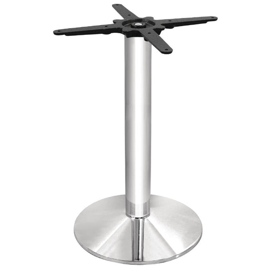 Pied de table rond chromé Bolero - Bolero - CD214