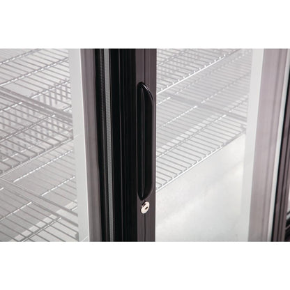 Arrière-bar trois portes coulissantes Polar Série G noir 320L - Polar - GL013