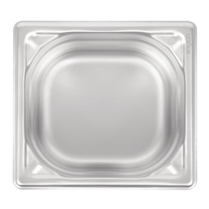 Bac inox 18/10 GN 1/6 professionnel Vogue 100mm - Vogue - DW450