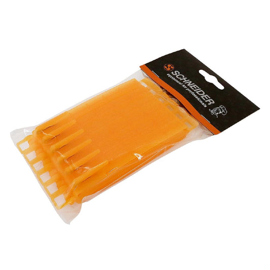Pinces de fermeture pour poches Schneider 120mm (lot de 6) - Schneider - CS774