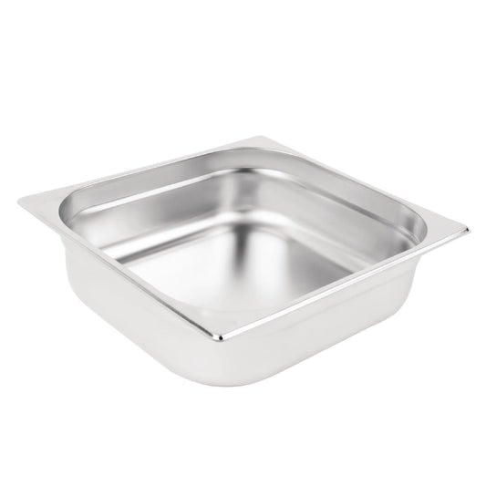 Bac Gastronorme inox GN 2/3 100mm Vogue - Vogue - K812