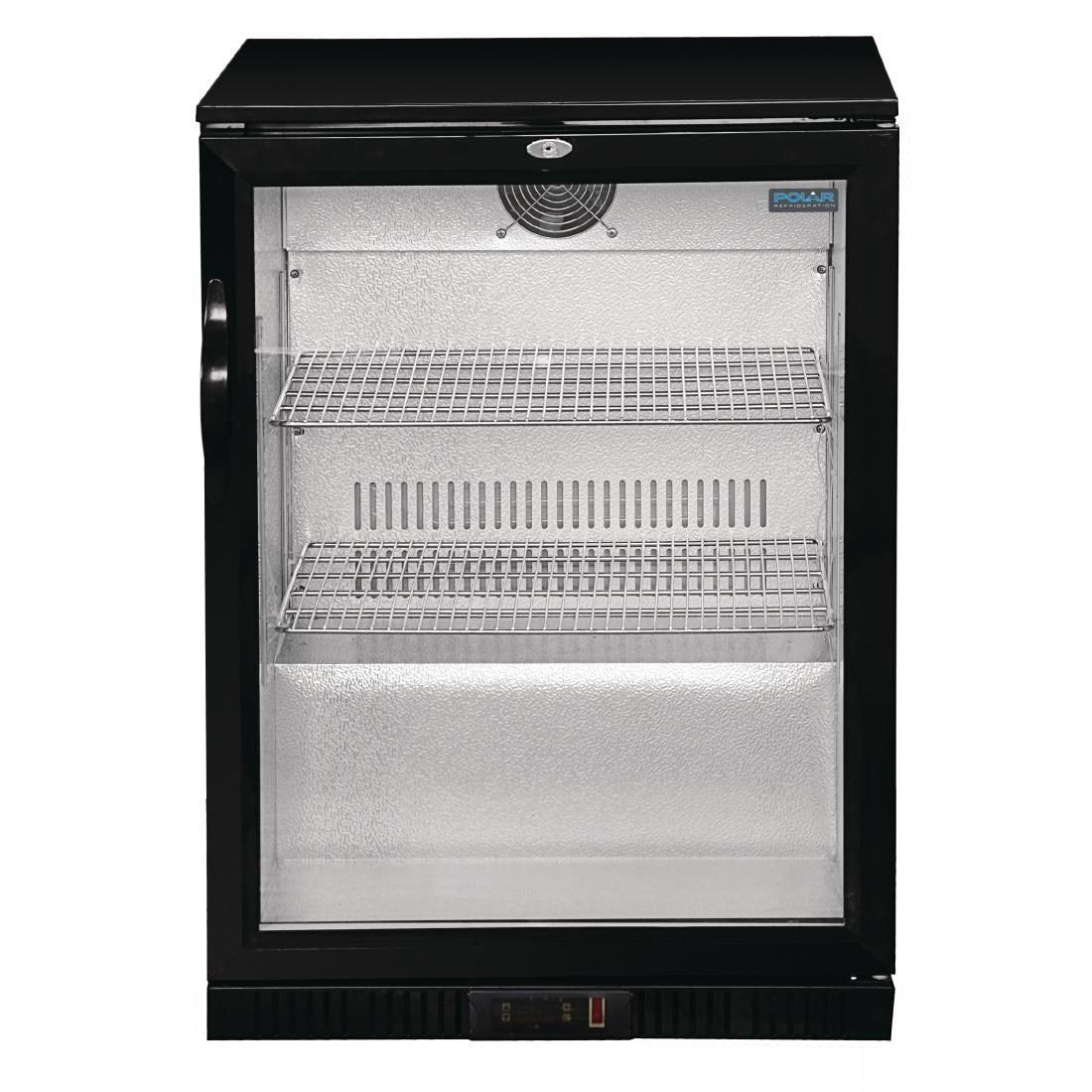 Arrière-bar une porte pivotante Polar Série G noir 138L - Polar - GL001