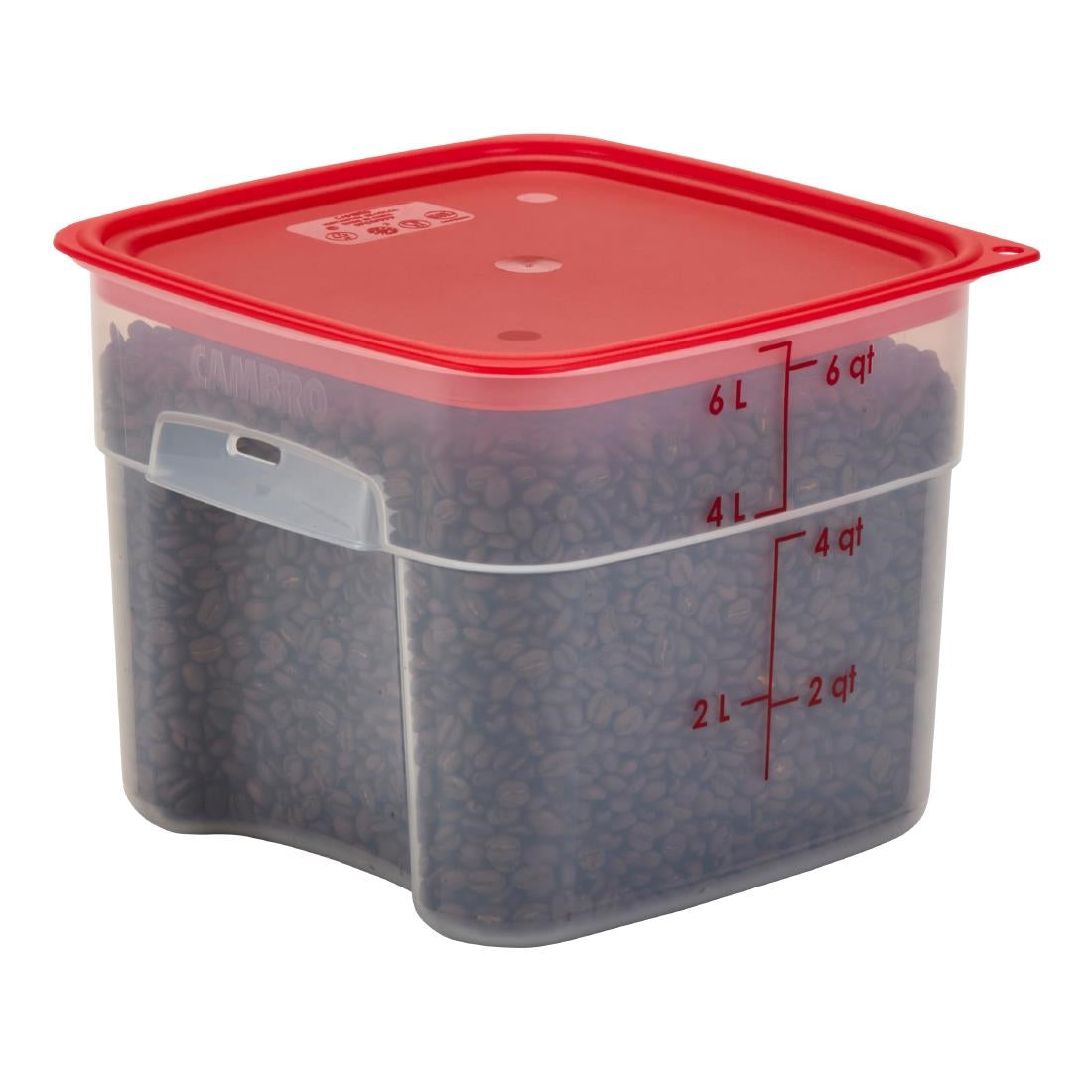 Boîte en polypropylène Cambro FreshPro CamSquare 5,7 L - Cambro - JM722
