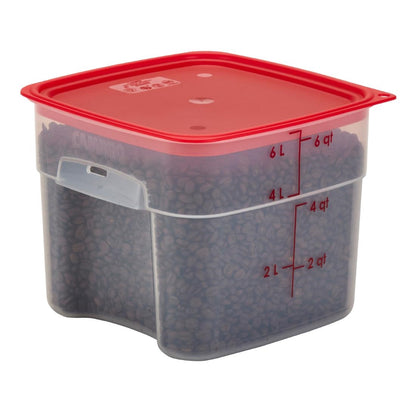 Boîte en polypropylène Cambro FreshPro CamSquare 5,7 L - Cambro - JM722