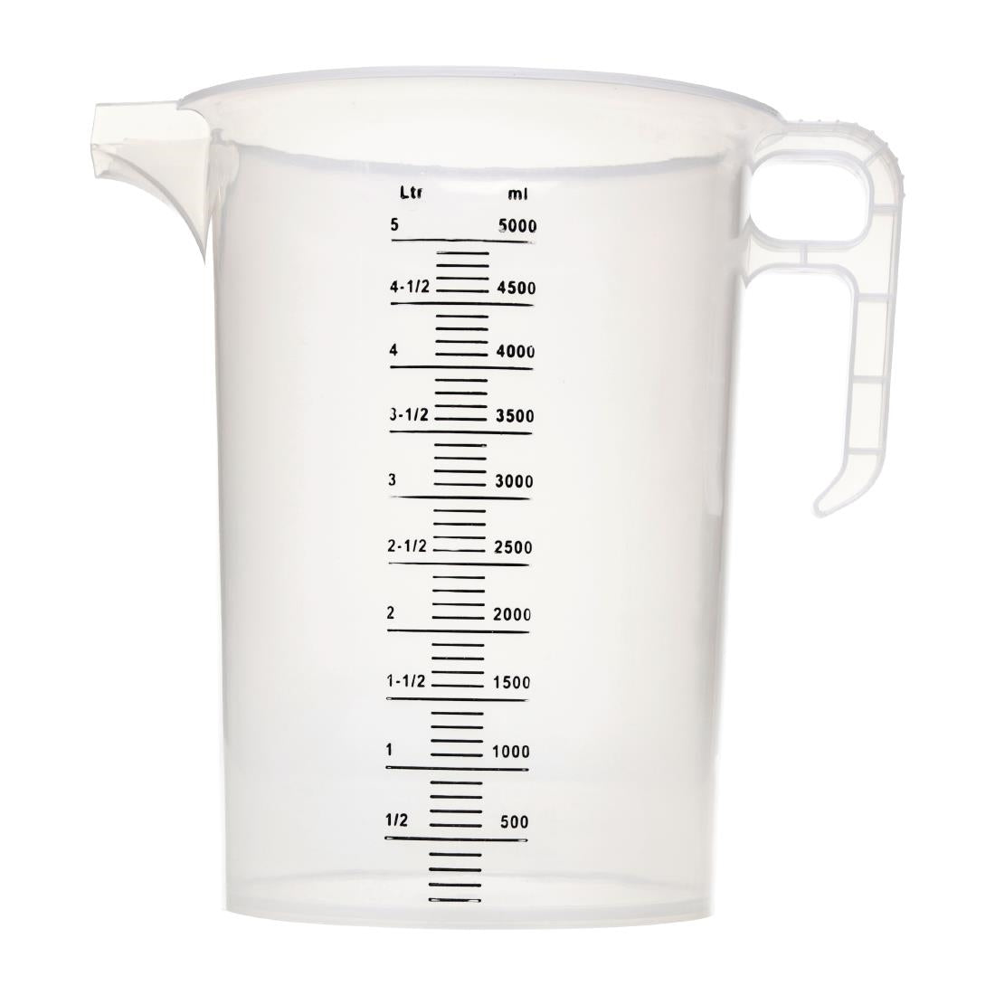 Pichet mesureur en polypropylène 5L - Pro-Measures - FD329