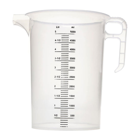 Pichet mesureur en polypropylène 5L - Pro-Measures - FD329