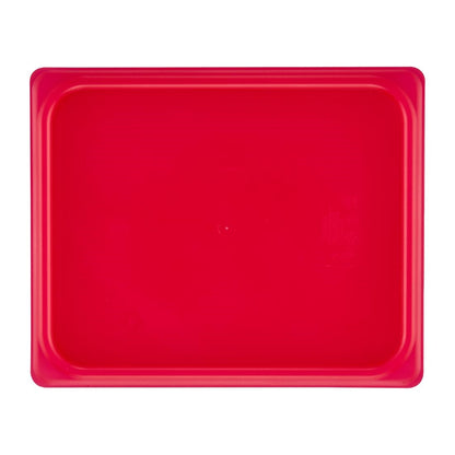 Couvercle hermétique en polypropylène GN 1/2 Cambro Safetrak IML rouge - Cambro - JN530