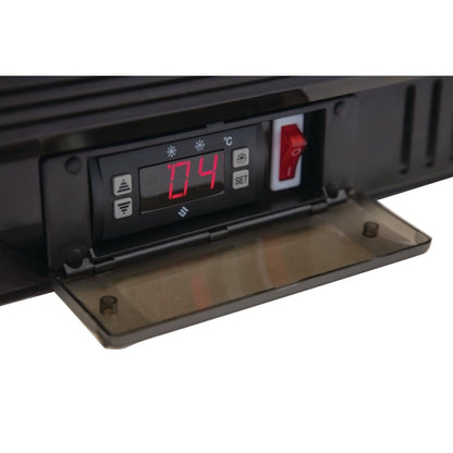 Arrière-bar trois portes pleines pivotantes Polar Séie G 900mm 330L - Polar - GL017