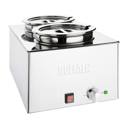 Bain-marie avec pots ronds Buffalo - Buffalo - FT695
