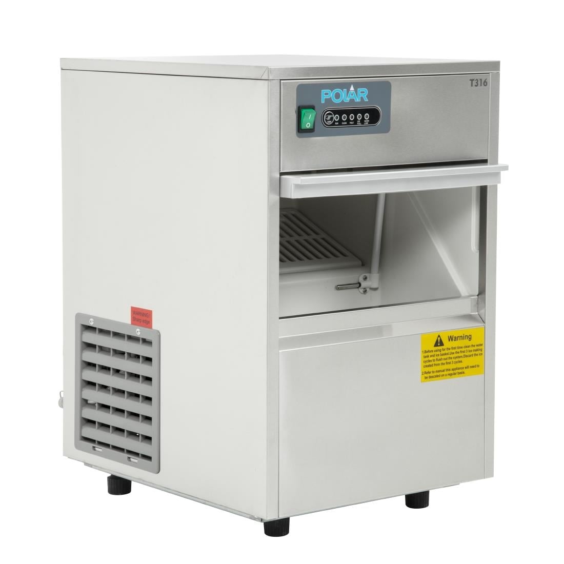 Machine à glaçons dessous de comptoir 20kg Polar Série G - Polar - T316