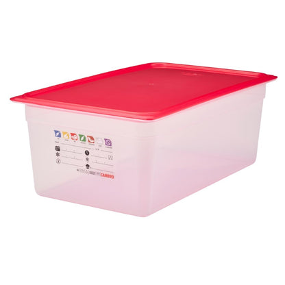 Bac en polypropylène Cambro Safetrak IML GN 1/1 200mm - Cambro - JN503