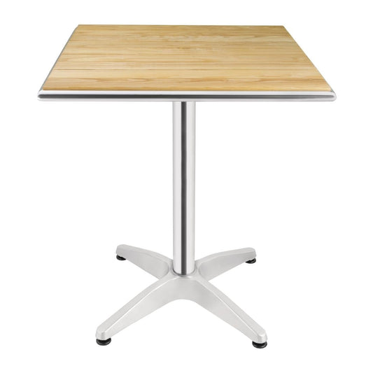 Table carrée en frêne Bolero 600mm - Bolero - U430
