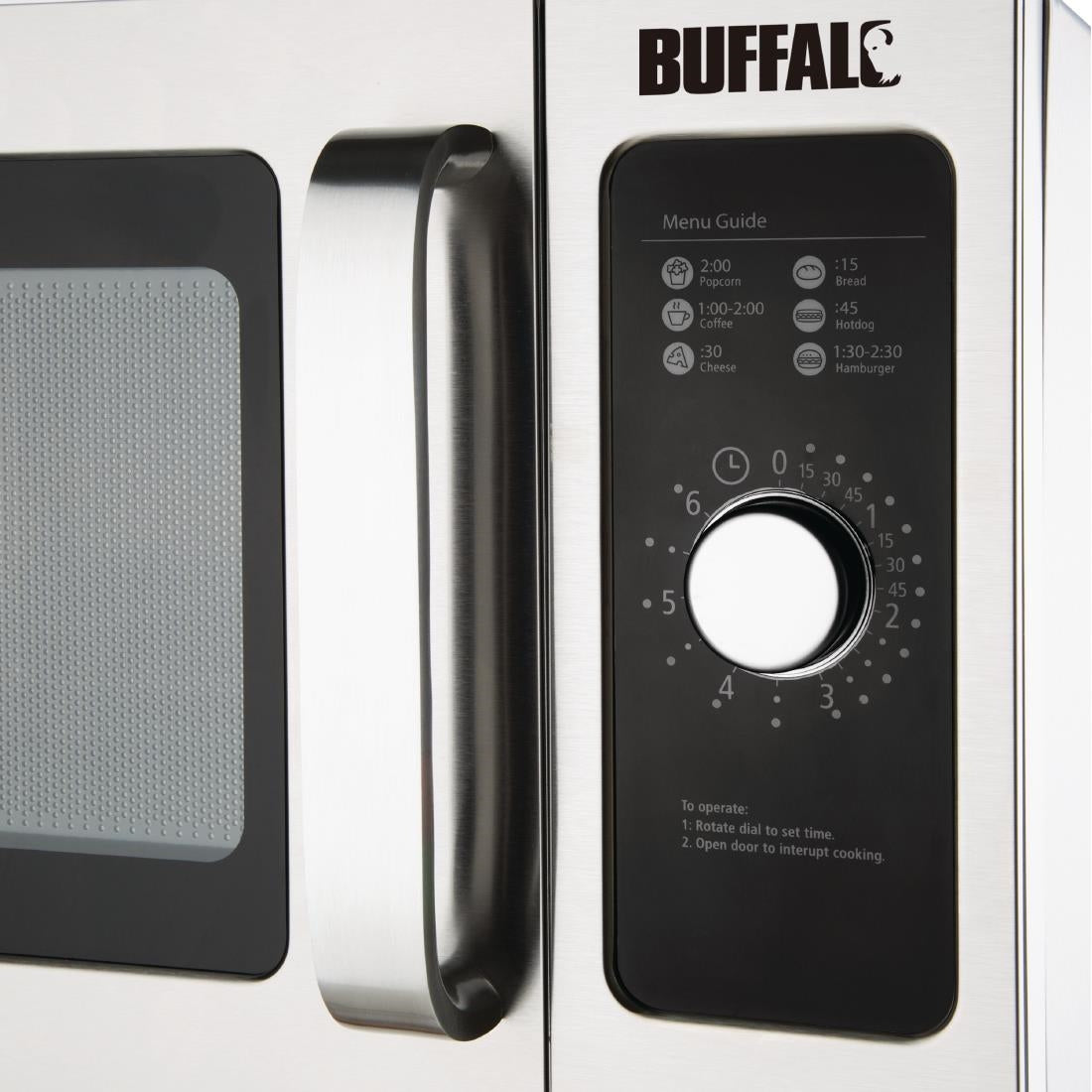 Micro-ondes professionnel manuel Buffalo 25L 1000W - Buffalo - FB861