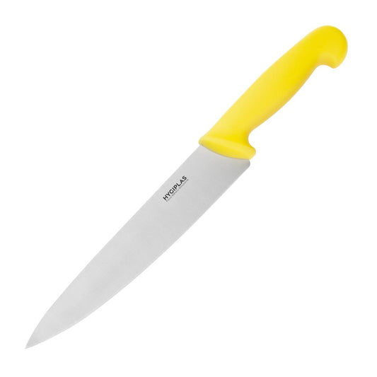Couteau de cuisine Hygiplas jaune 218mm - Hygiplas - C803