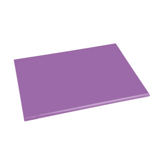 Petite planche à découper haute densité Hygiplas violette 229x305x12mm - Hygiplas - FX100