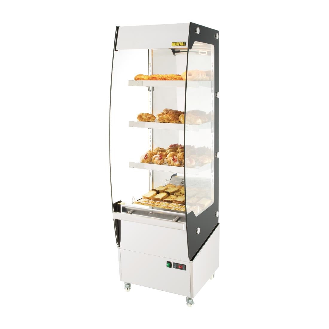 Vitrine libre-service chauffante slim Buffalo - Buffalo - CW146