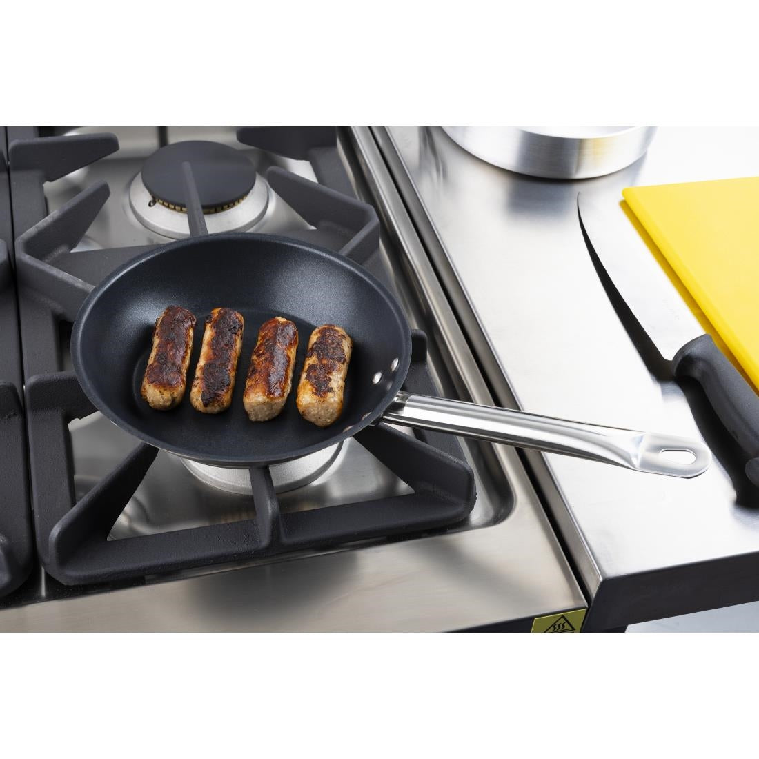 Poêle antiadhésive en inox Vogue Téflon Platinum Plus 200 mm - Vogue - FC095