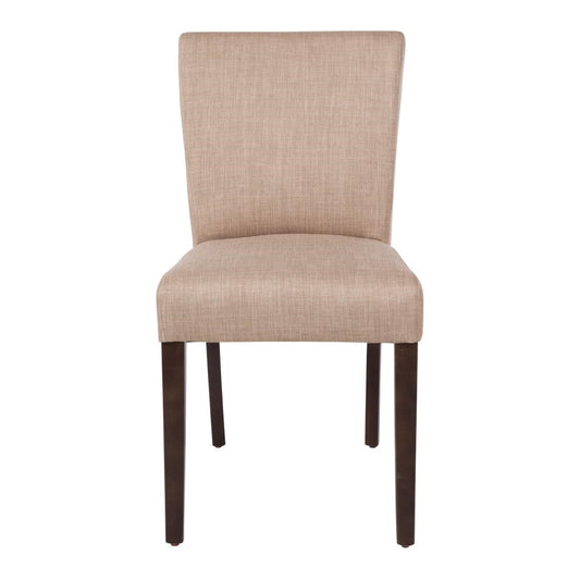 Chaise contemporaine Bolero en toile de jute écrue lot de 2 - Bolero - GR367