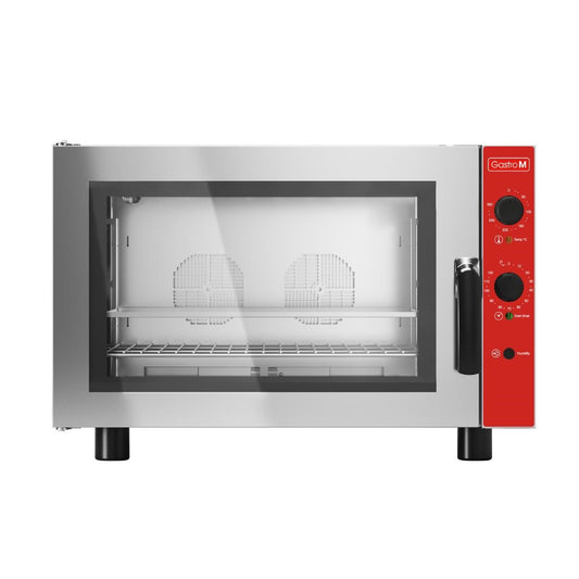 Four électrique à convection 4 niveaux avec humidificateur Gastro M porte latérale 400V - Gastro M - GR204