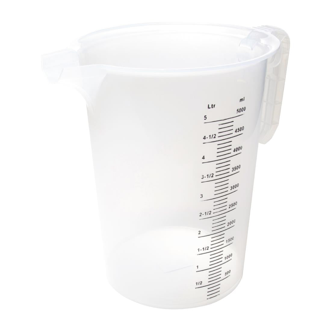 Pichet mesureur en polypropylène 5L - Pro-Measures - FD329