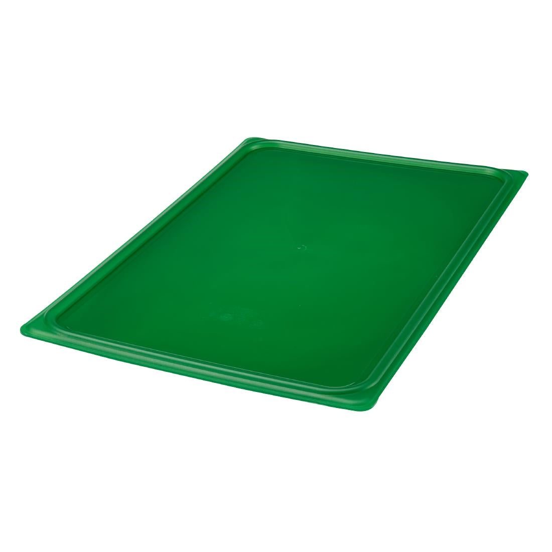 Couvercle hermétique en polypropylène GN 1/1 Cambro Safetrak IML vert - Cambro - JN522