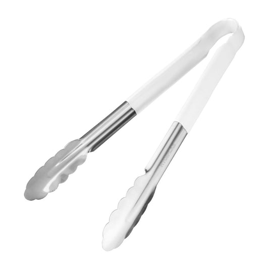 Pince de service code couleur Hygiplas blanche 300 mm - Hygiplas - FX130