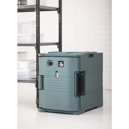 Conteneur alimentaire isotherme chauffant Cambro Camcart bleu ardoise - Cambro - CG143