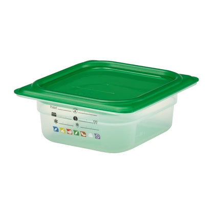 Bac en polypropylène Cambro Safetrak IML GN 1/6 65mm - Cambro - JN515