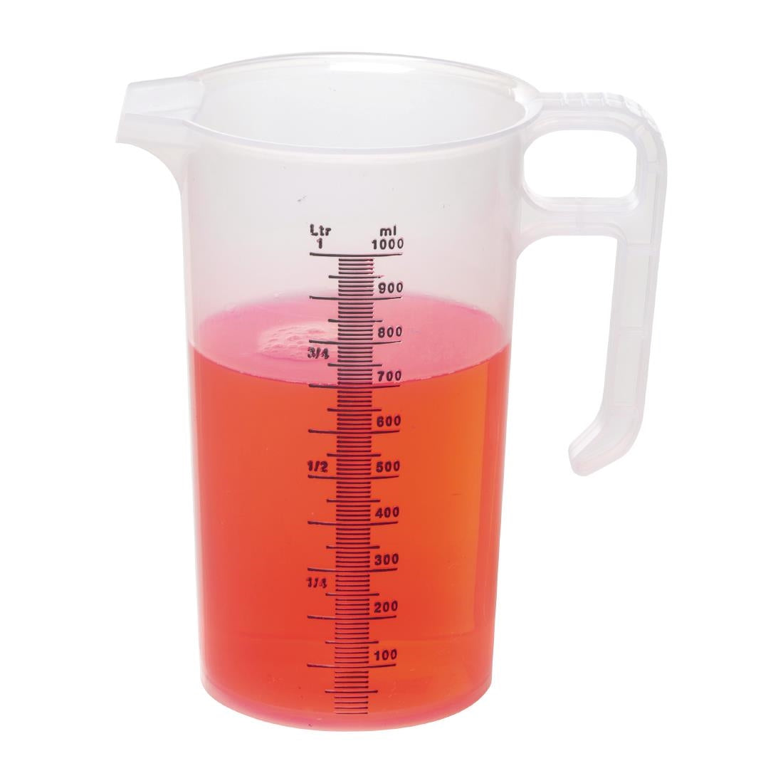 Pichet mesureur en polypropylène 1L - Pro-Measures - FD326