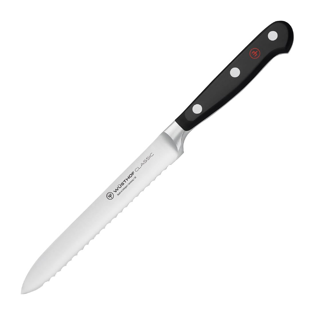 Couteau utilitaire dentelé Wüsthof Classic 140mm - Wusthof - FE453