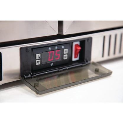 Arrière-bar trois portes pivotantes Polar Série G inox 330L - Polar - GL009