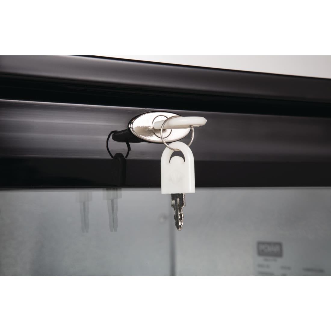Arrière-bar une porte pivotante Polar Série G noir 128L - Polar - GL011