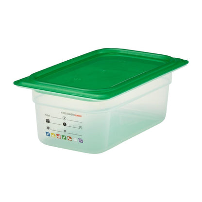 Bac en polypropylène Cambro Safetrak IML GN 1/4 100mm - Cambro - JN513