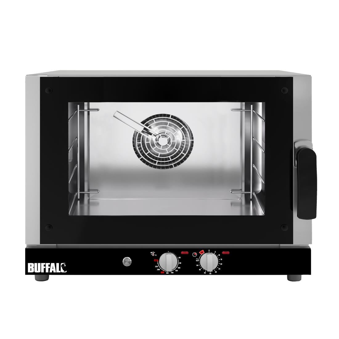Four à convection avec humidificateur Buffalo 4x GN 1/1 triphasé - Buffalo - HZ488
