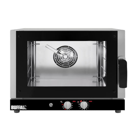 Four à convection avec humidificateur Buffalo 4x GN 1/1 triphasé - Buffalo - HZ488
