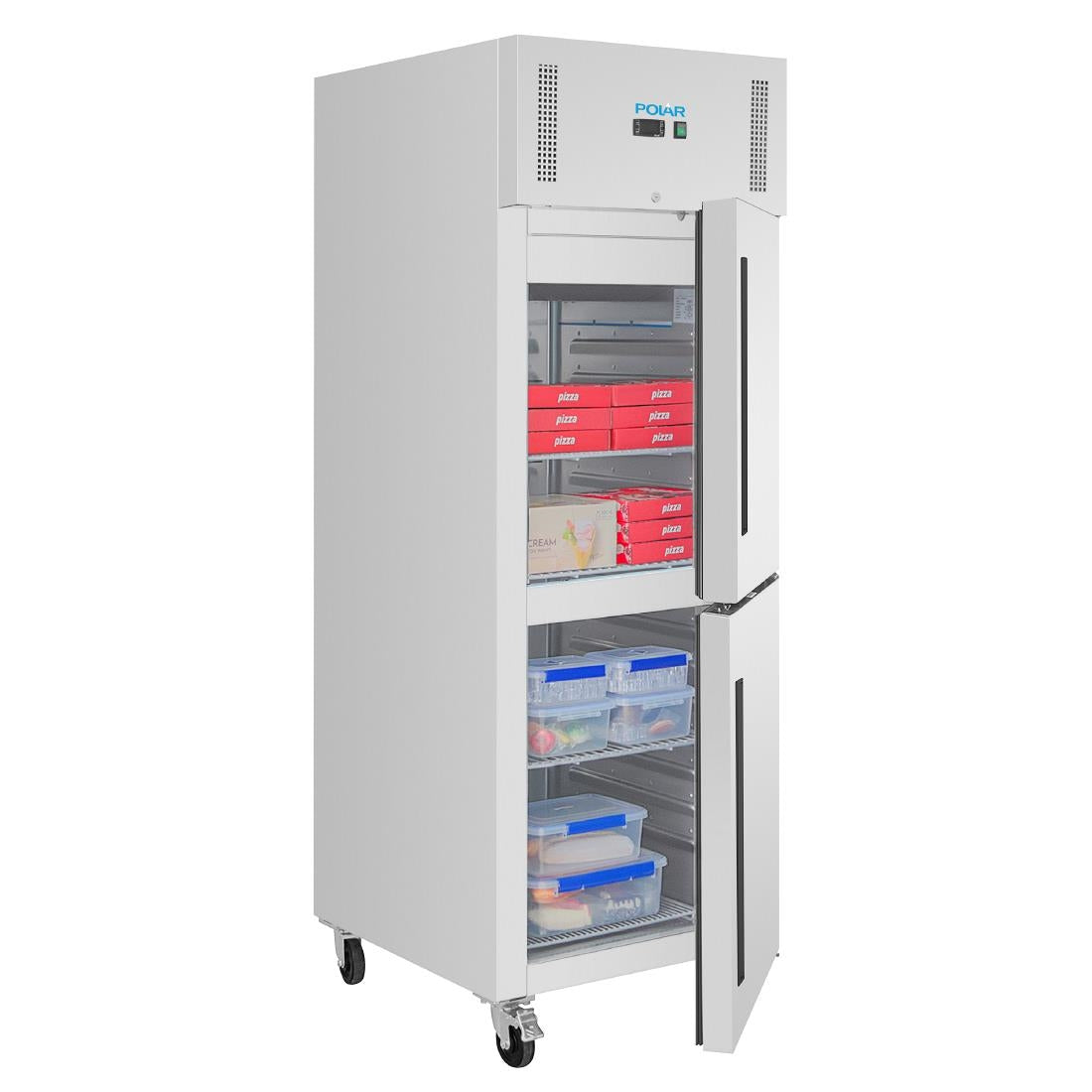 Armoire réfrigérée négative GN 2 portillons Polar série G 600L - Polar - PG054