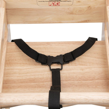 Chaise haute en bois Bolero finition naturelle - Bolero - DL900