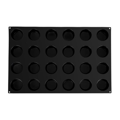 Moule à pâtisserie antiadhésif en silicone Pavoflex 24 muffins - Pavoflex - CC069