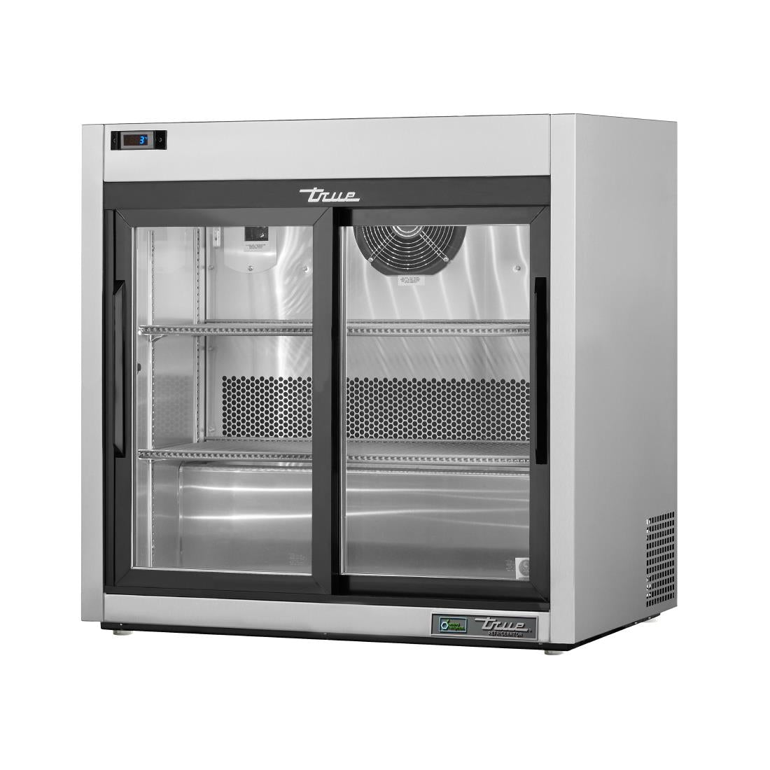 Vitrine de présentation porte coulissante TSD-09G-HC-LD - TRUE - FB012
