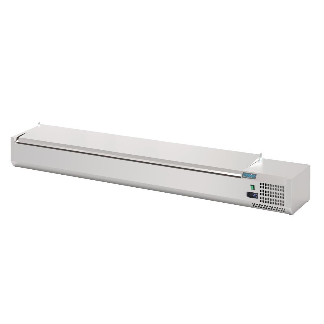 Saladette à poser avec couvercle Polar Série G 10x GN 1/4 - Polar - FA857