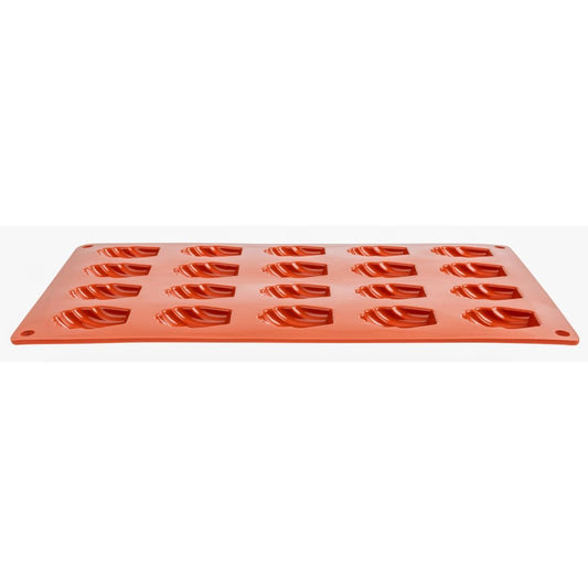 Plaque 20 mini-madeleines en silicone Pavoni Formaflex - Pavoni - N939