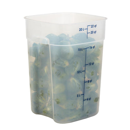 Boîte en polypropylène Cambro FreshPro CamSquare 20,8 L - Cambro - JM726