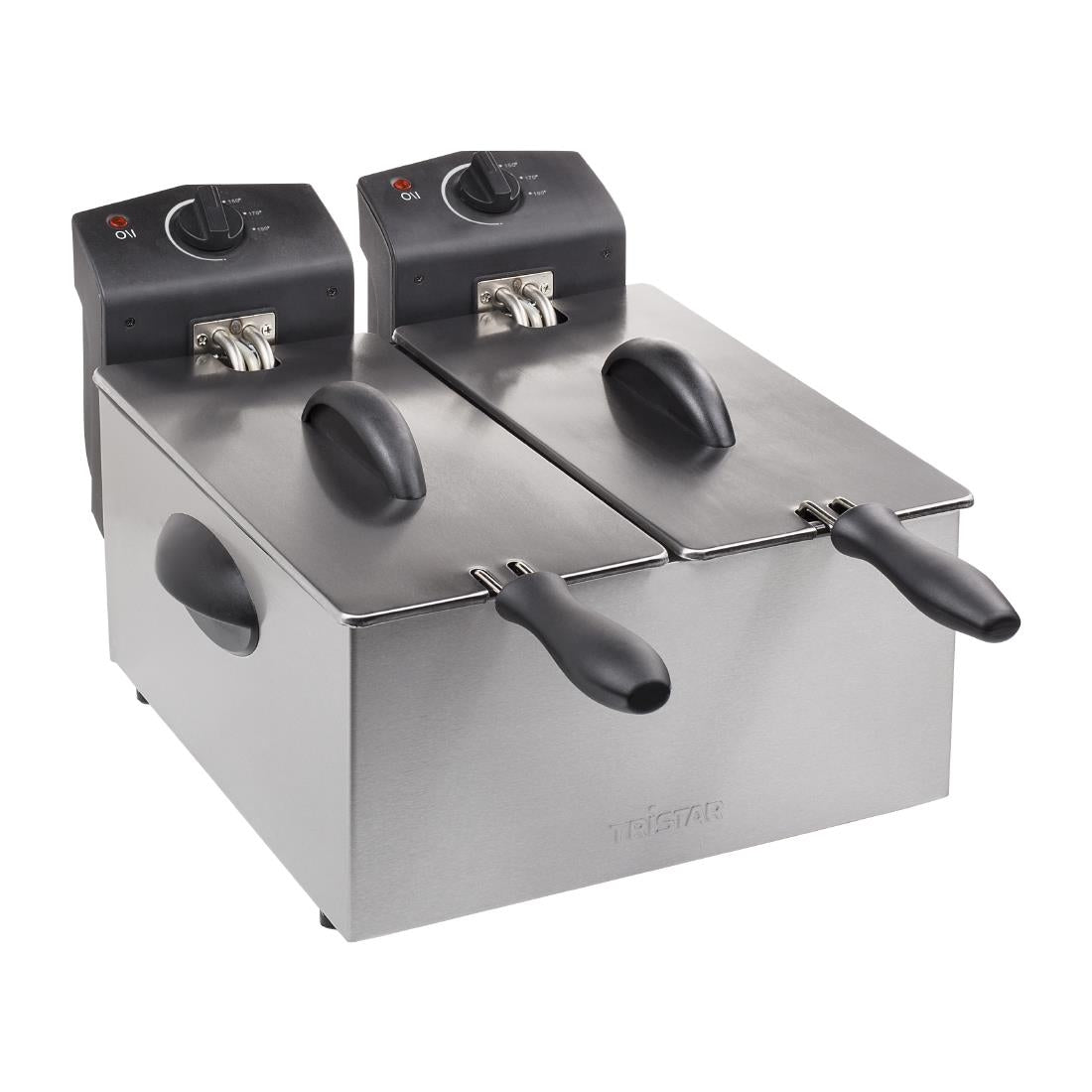 Friteuse double Tristar FR-6937 inox 2 x 3L - Tristar - HU426