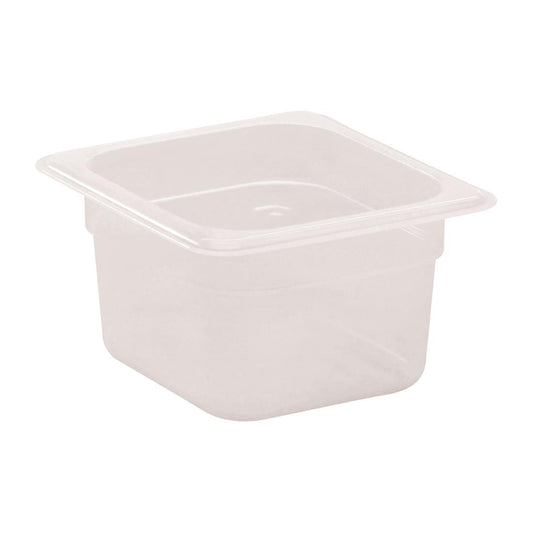 Bac polypropylène Cambro GN 1/6 100mm - Cambro - DW508