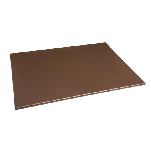 Grand planche à découper haute densité Hygiplas marron - Hygiplas - J005