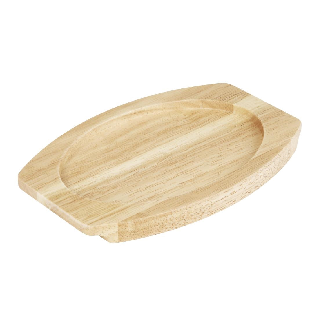 Planche en hévéa pour plat ovale en fonte Olympia 260x165mm pour FW817 - Olympia - FW977
